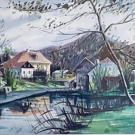 Krka River Znojile pri Krki