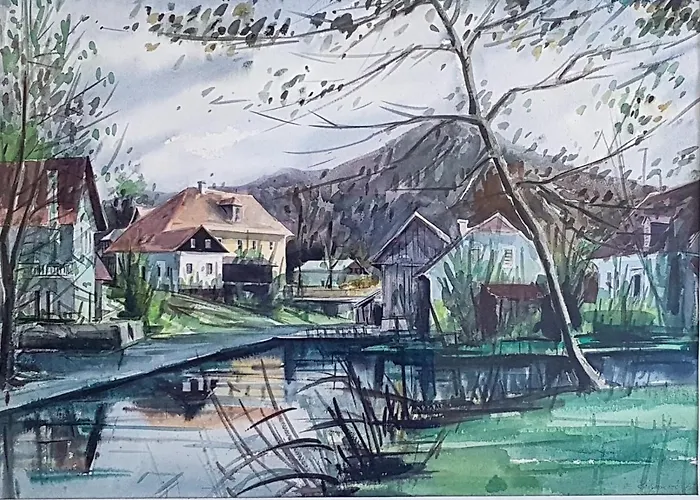 Krka River Znojile pri Krki